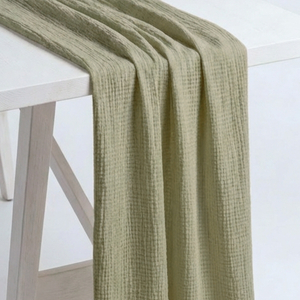 Sage Double Gauze Runner 50