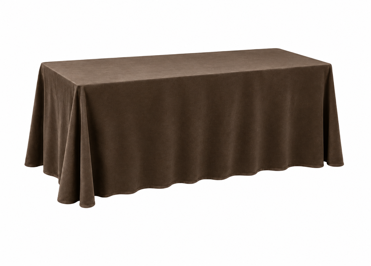 Chocolate Velvet Tablecloth 108