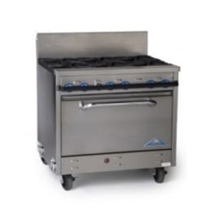 Castle Propane 6 Burner Oven and Stove - Element Event Solutions