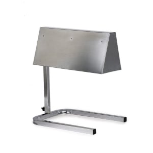 Baron Lamp Double Bulb Alum - Element Event Solutions