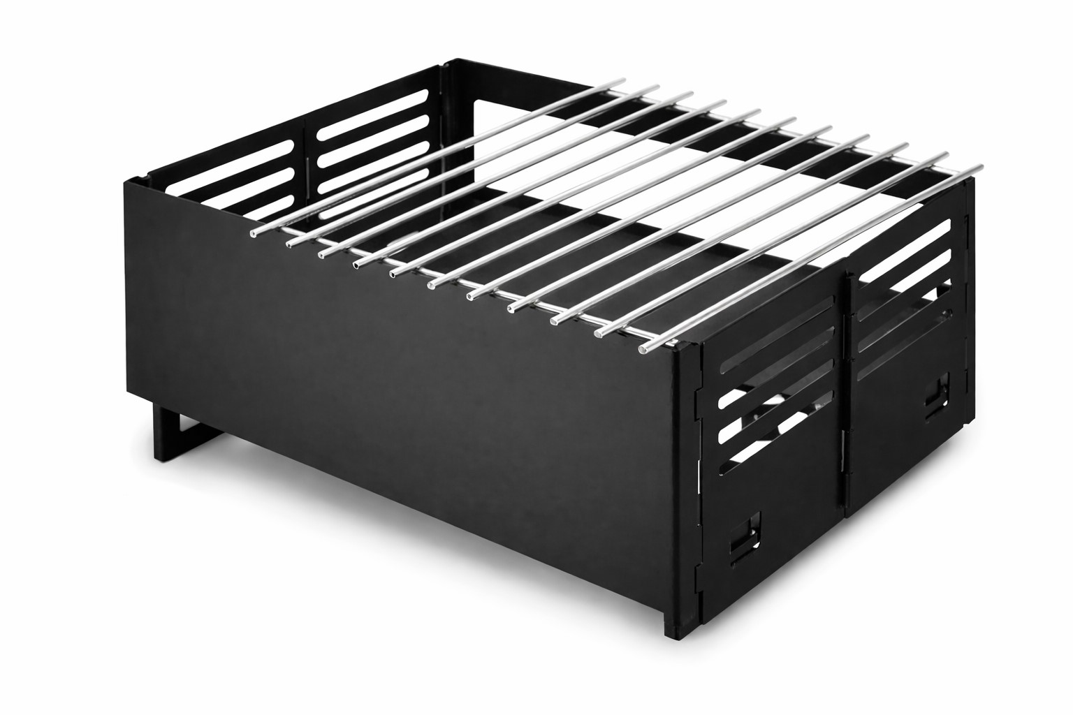 Black Collapsible Cassette Butane Burner Cover - Element Event Solutions