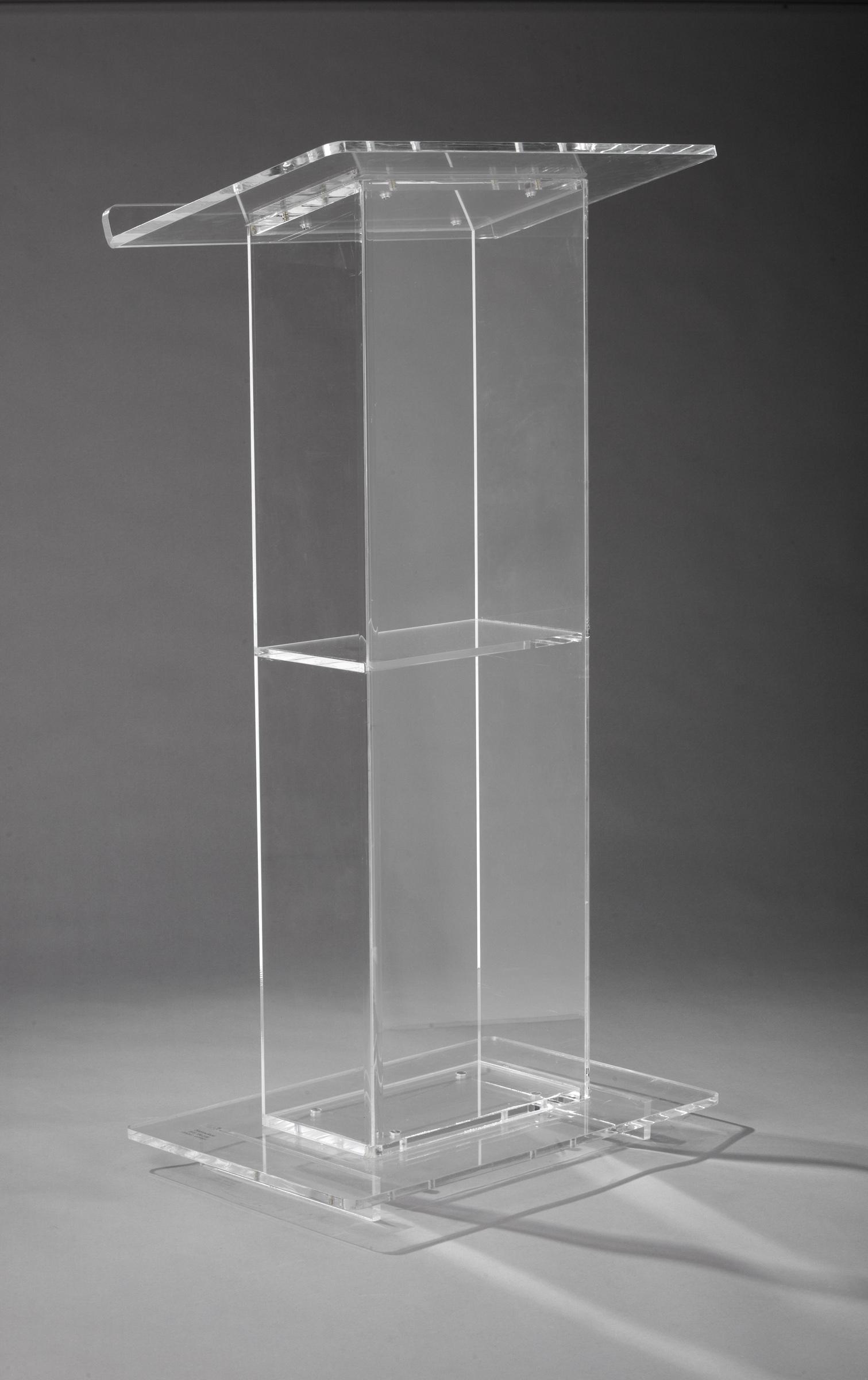 Clear Acrylic Podium - Element Event Solutions