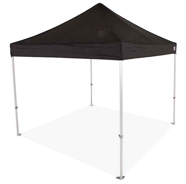 Black Pop Up No Wall Tent 10'x10' - Element Event Solutions