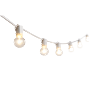 White String Lights with Plastic Bulbs - Element Event Solutions