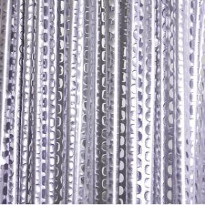 Silver Punch Out Drape 5'w x 16'h - Element Event Solutions