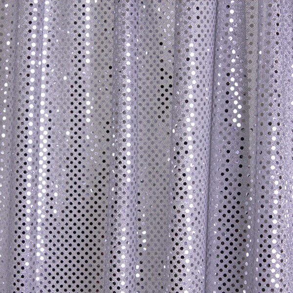 Silver Sequin Drape 6'w x 11.5'h - Element Event Solutions