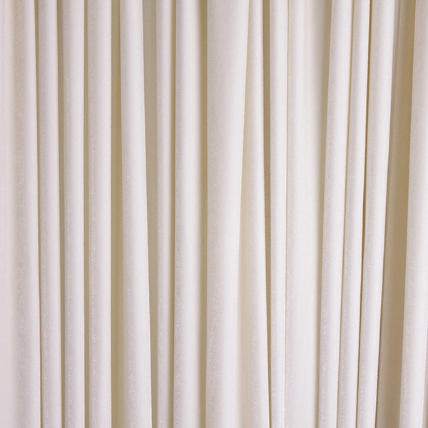 Light Ivory Velvet Stretch Drape 10'w x 15'h - Element Event Solutions