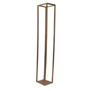 Gold Metal Frame Pillar Tall - Element Event Solutions
