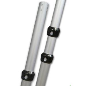 Pipe & Drape Upright 7'-12' Silver - Element Event Solutions