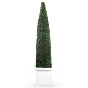 Green Boxwood Topiary with Planter 9' - Element Event Solutions