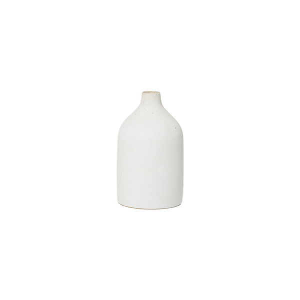 Natural Ceramic Bud Vase Bottle - Element Event Solutions