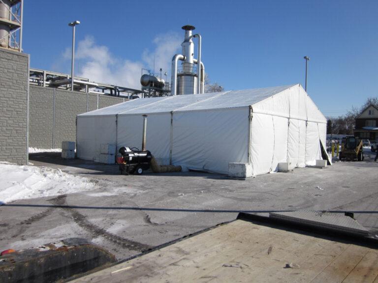 Industrial Structures – Snow Loaded