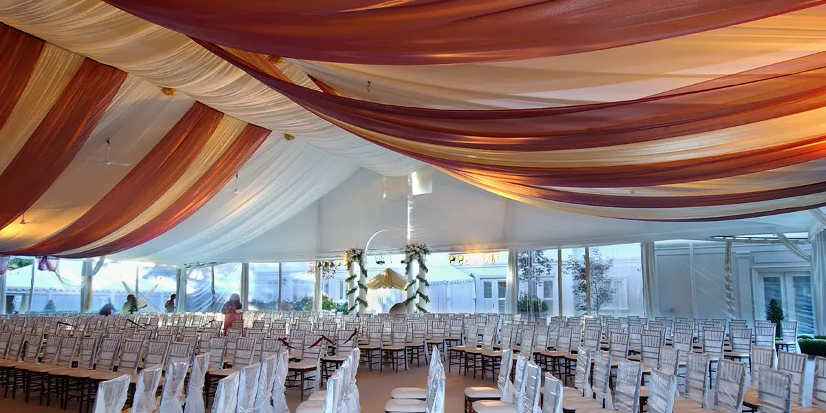 Ontario Tents Options Tent Liner and Drapery 1