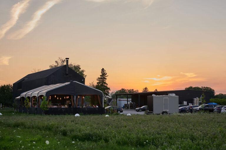 Candice & Alison Outdoor Tent for Pearl Morisette