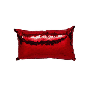 Element for the Holidays 32 Red Sequin Cushion
