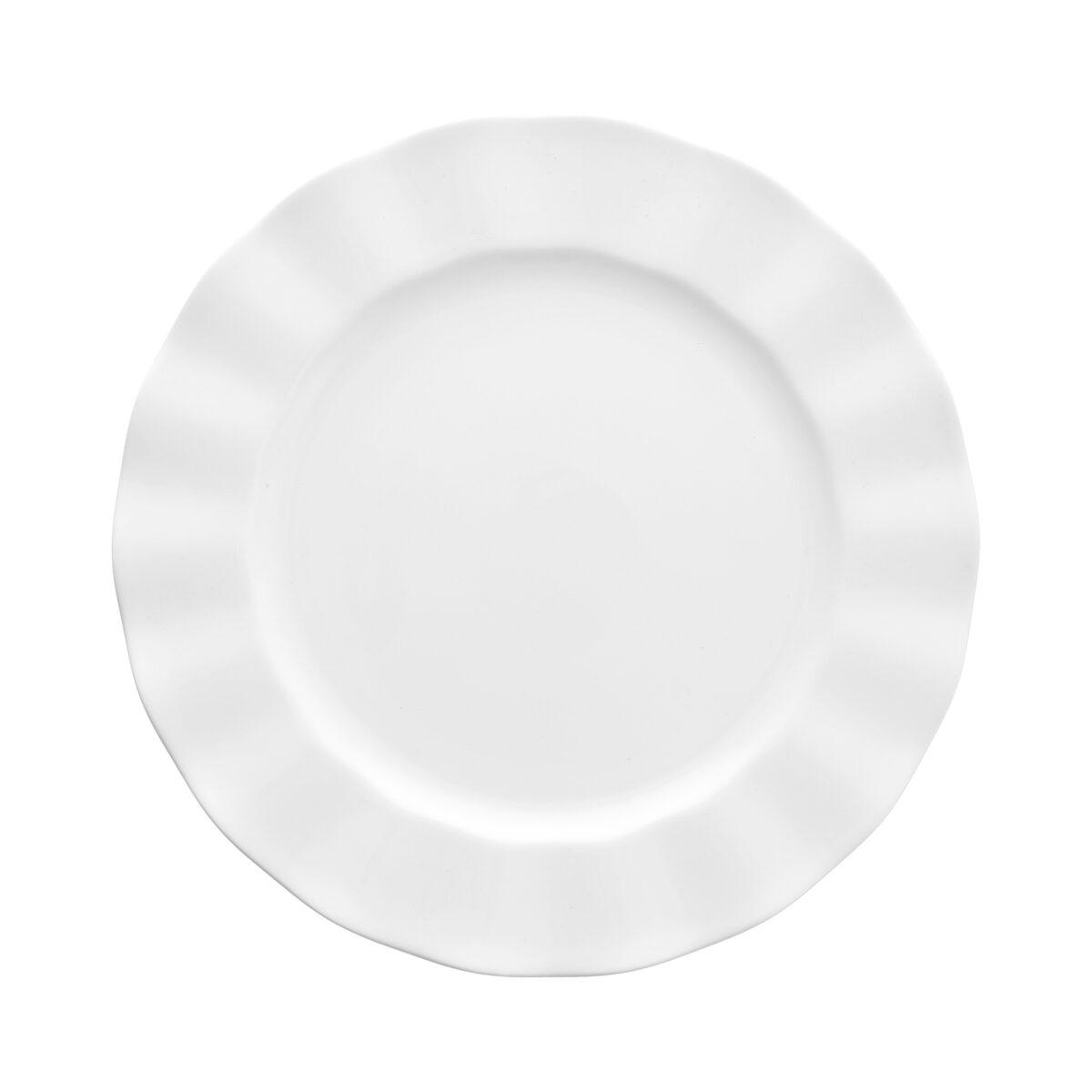 RUFFLE TRIM CHARGER 1