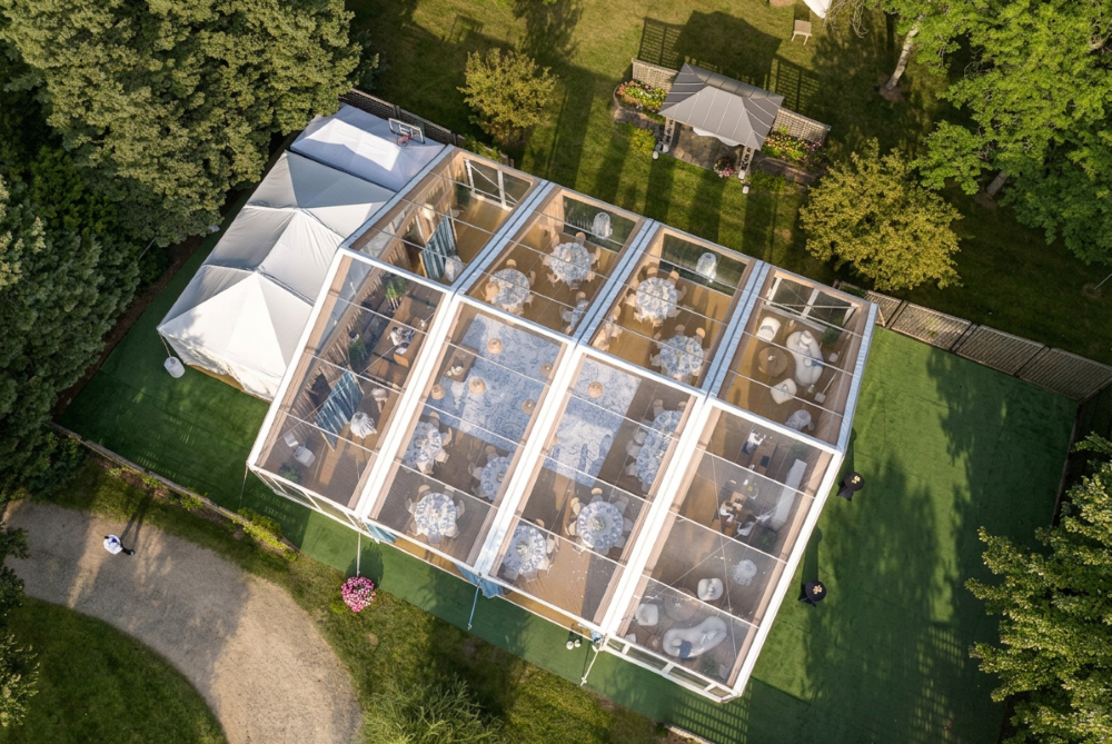 Large outdoor event tents with seating with Legacy tent