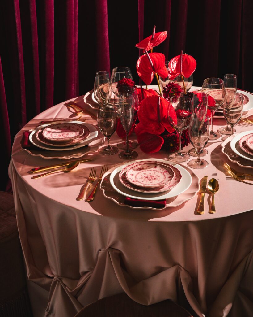 Three New Collections Designed to Transform Your Next Event 3 Event Rentals: Elegant dining table with floral centerpiece