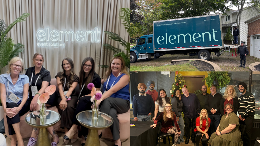 Event solutions team and truck